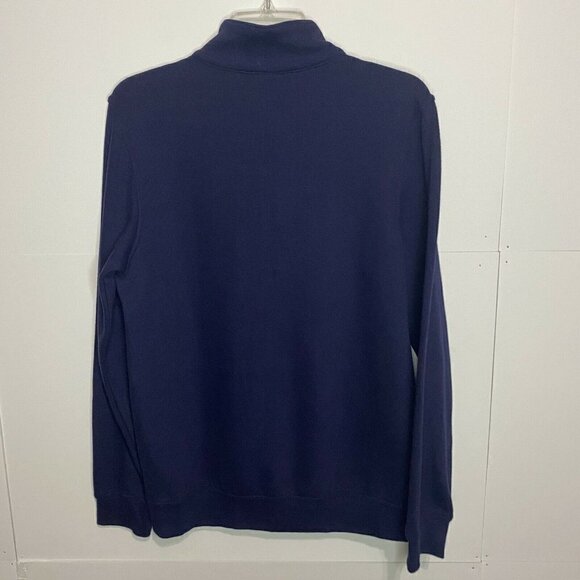 NHL Official Nashville Predators Pullover Mens Small Navy 1/4 Zip Embroidered - Picture 6 of 6